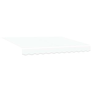 vidaXL I&scaron;traukiama markizė Balta 300 x 250 x 165 cm Audinys ir metalas