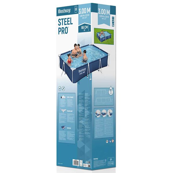 Bestway Steel Pro Baseinas, 300x201x66cm