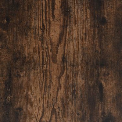 vidaXL Kampinis rašomasis stalas, dūminio ąžuolo, 200x50x76cm, mediena