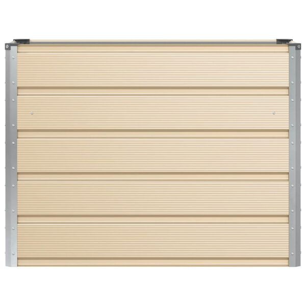 vidaXL Lovelis Ivory 100 x 40 x 75 cm Plienas