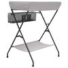 vidaXL Vystymo stalas, &scaron;viesiai pilkos spalvos, geležis
