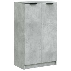 vidaXL Spintelė batams, betono pilka, 59x35x100,5cm, apdirbta mediena