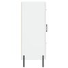 vidaXL &Scaron;oninė spintelė, baltos spalvos, 69,5x34x90cm, apdirbta mediena