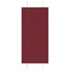 vidaXL Klostuotos žaliuzės, bordo spalvos, 55x100 cm, audinys, plotis 54,4 cm, poliesteris