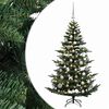 vidaXL Dirbtinė kalėdinė eglutė su rutuliuku 120 cm 150 LED