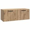 vidaXL Sieninė TV spintelė 78,5 x 31 x 30 cm Artisano ąžuolo