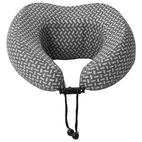 vidaXL Pagalvė su pagalve Pilka 30 x 28 x 14 cm Poliesteris