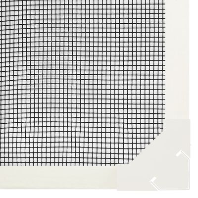 vidaXL Magnetinis tinklelis nuo vabzdžių langams, baltas, 80x140cm