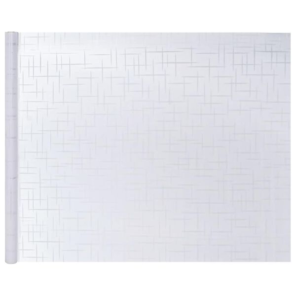 vidaXL Langų plėvelės, 4vnt., PVC, matinės, žvaigždžių ra&scaron;tas