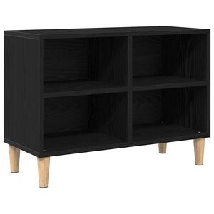 vidaXL Televizoriaus spintelė 69,5 x 30 x 50 cm Juodas ąžuolas
