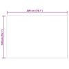 vidaXL Dirbtinio avikailio kilimas Tafalla Balta 140 x 200 cm