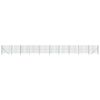 vidaXL Vielinė tinklinė tvora, žalia, 2x25m, galvanizuotas plienas