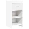 vidaXL Kabalas Balta 40 x 36 x 80 cm Apdirbta mediena