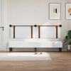 vidaXL Kabantysis galvūgalis Baltas 210 x 55 x 5 cm Antikinis PU