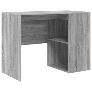 vidaXL Stalas Pilkas Sonoma Apdirbta mediena 102 x 50 x 75 cm
