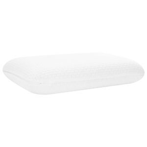 vidaXL Miegamoji pagalvė 60 x 40 x 13 cm Atminties putos Balta