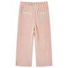 Vaikiškos kelnės, šviesiai rožinės spalvos, velvetas, 92 dydžio