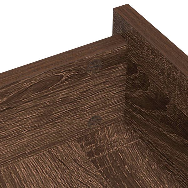 vidaXL Savistovaus Dangčio Varžtas 2 pcs Rudas ąžuolas &Oslash; 20 x 0,5 mm