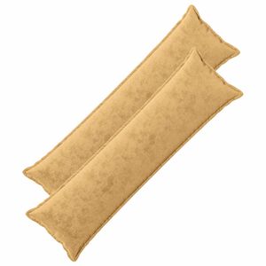 vidaXL Pagalvėlės užvalkalas 2 vnt. HOUTEN Taupe 40 x 145 cm Flanelė