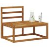 vidaXL Lauko galinė sofa Natūrali 91 x 63 x 73 cm