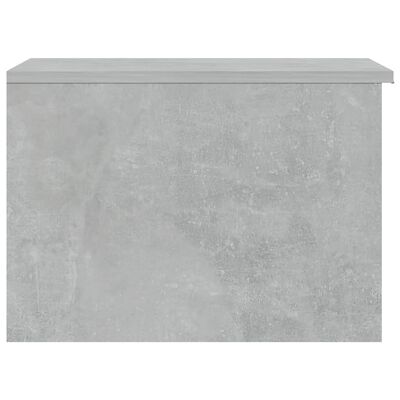 vidaXL Kavos staliukas, betono pilkas, 50x50x36cm, apdirbta mediena