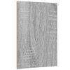 vidaXL Dekoratyvinės Panelės 12 vnt. Pilka Sonoma 15 x 21 x 0,27 cm
