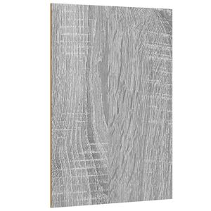 vidaXL Dekoratyvinės Panelės 12 vnt. Pilka Sonoma 15 x 21 x 0,27 cm