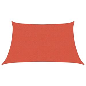 vidaXL Uždanga nuo saulės, terakota spalvos, 3/4x2m, HDPE, 160g/m&sup2;