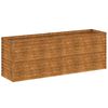 vidaXL Pakelta sodo lysvė, 196x50x69cm, Corten plienas