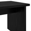 vidaXL Batu skrynia su lentyna 2 pcs Juodas ąžuolas Apdirbta mediena