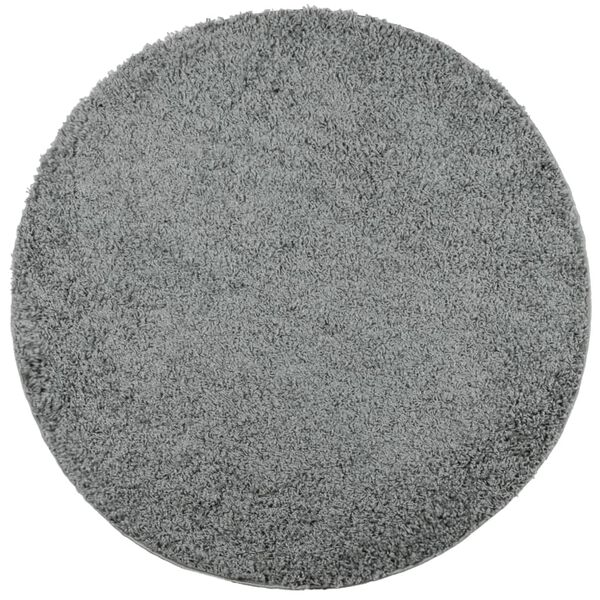 vidaXL Shaggy kilimas PAMPLONA, žalias, 280cm skersmens