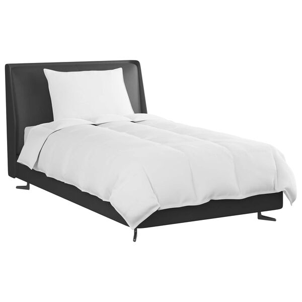 vidaXL Žiemos antklodė su pagalve 2 pcs Balta Plunksna