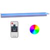 vidaXL Krioklys su įvairių spalvų LED lemputėmis, 108cm, plienas