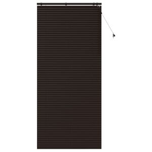 vidaXL Venecijos žaliuzės Tamsiai rudas 100 x 250 cm 35 mm