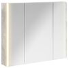 vidaXL Vonios veidrodžio spinta Betono pilka 83,5 x 15,5 x 70 cm