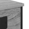 vidaXL &Scaron;alia lovos spintelė su lentyna Pilkas Sonoma 41 x 31 x 76 cm