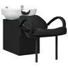vidaXL &Scaron;ampūno kėdė Juoda ir Balta 136 x 60 x 92 cm PVC