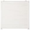 vidaXL Sodo lovelis, baltas, 70x70x70cm, pušies medienos masyvas
