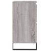 vidaXL &Scaron;oninės spintelės, 2vnt., pilkos ąžuolo, apdirbta mediena