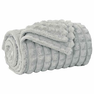 vidaXL Apklotas Pilka 150 x 130 cm 0.51 kg Flysas
