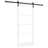 vidaXL Slankios durys ORKDAL Balta 93 x 202 cm