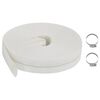 vidaXL Plok&scaron;čia žarna, 50m, 1", PE