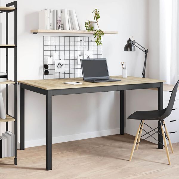 vidaXL Valgomieji stalai METALAS