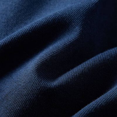 Vaikiška suknelė ilgomis rankovėmis, tamsiai mėlynos spalvos 92 dydžio