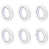 vidaXL Dažytojo maskavimo juostos 6 vnt. Balta 19mm x 50m Popierius
