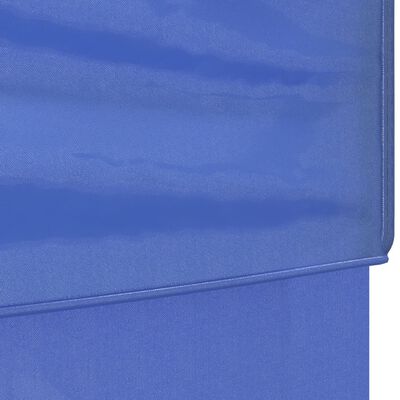 vidaXL Proginė palapinė su šoninėmis sienomis, mėlyna, 3x6m