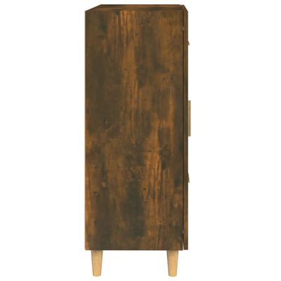 vidaXL Šoninė spintelė, dūminio ąžuolo, 69,5x34x90cm, apdirbta mediena