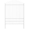 vidaXL Sodo tvora WOERDEN 7 vnt. 170 x 225 cm Balta