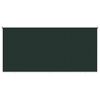 vidaXL Lauko roletai 90% UV blokavimui Tamsiai žalia 400 x 140 cm HDPE