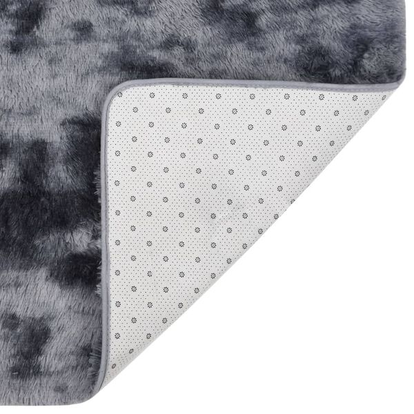 vidaXL Shaggy tipo kilimėlis, antracito spalvos, 170x120cm